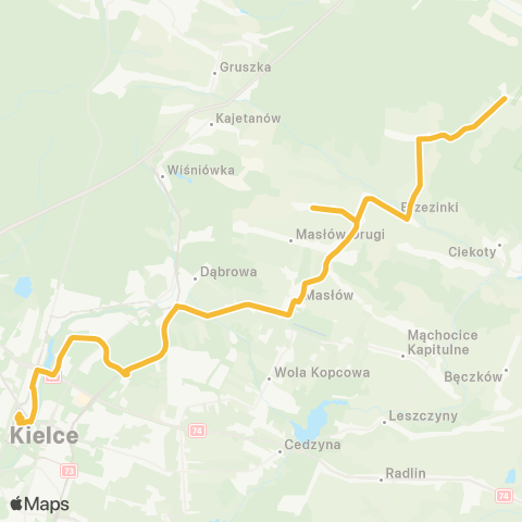 ZTM Kielce  map