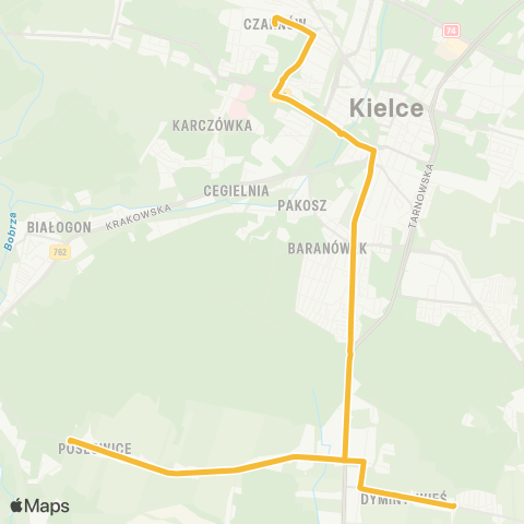 ZTM Kielce  map