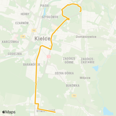 ZTM Kielce  map