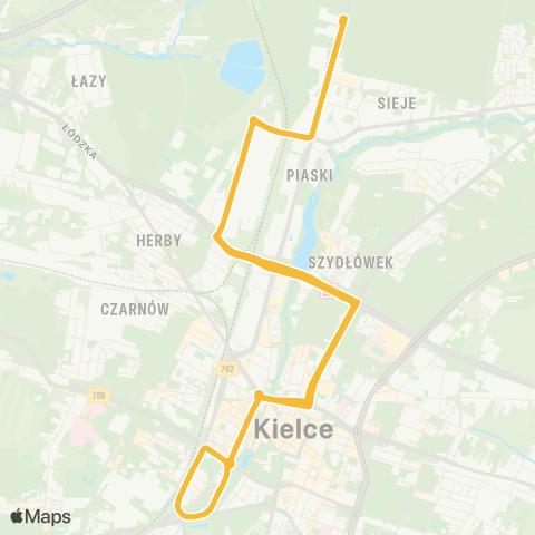ZTM Kielce  map