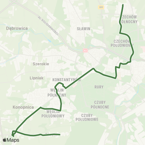 ZTM Lublin  map