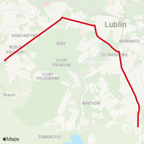 ZTM Lublin  map