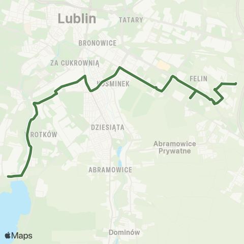ZTM Lublin  map