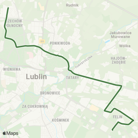 ZTM Lublin  map