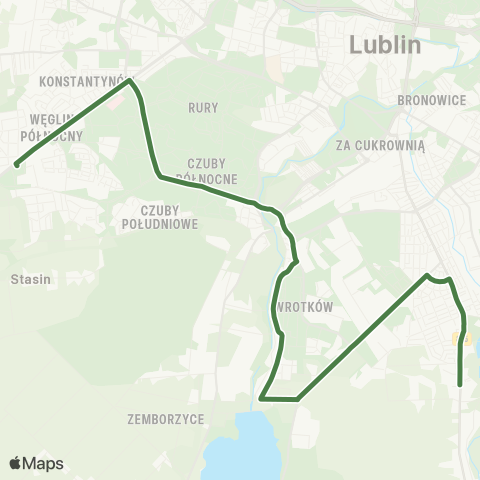 ZTM Lublin  map