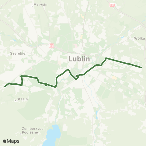 ZTM Lublin  map