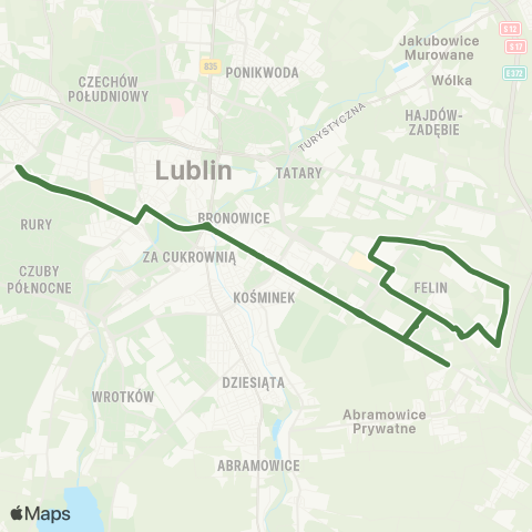 ZTM Lublin  map