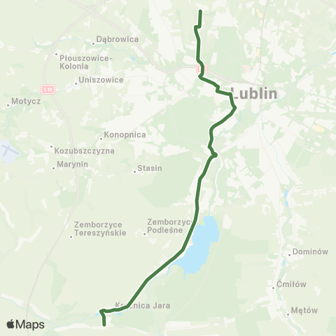 ZTM Lublin  map