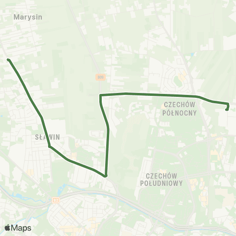 ZTM Lublin Sławinkowska - Zajezdnia Stefczyka map