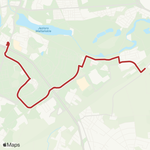 ZTM Poznań Darzybór - Rondo Rataje|Rondo Rataje - Darzybór map