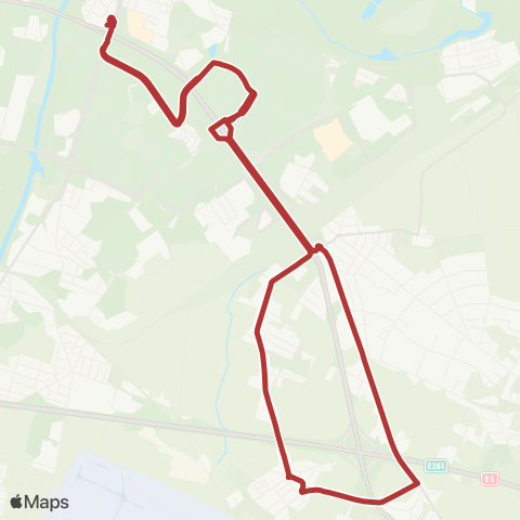 ZTM Poznań Rondo Rataje - Rondo Rataje map