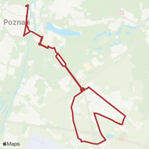 ZTM Poznań Garbary PKM - Garbary PKM map