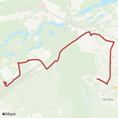 ZTM Poznań Zalasewo Os. Leśne - Franowo|Franowo - Zalasewo Os. Leśne map
