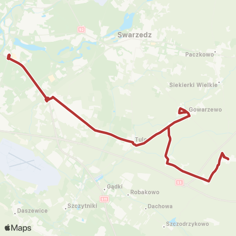 ZTM Poznań Kleszczewo Park - Rondo Rataje|Rondo Rataje - Kleszczewo Park map