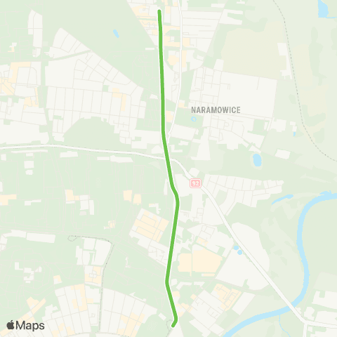 ZTM Poznań Błażeja - Wilczak|Wilczak - Błażeja map