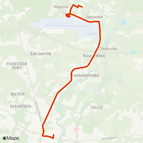 RTM Rzeszów  map
