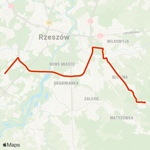 RTM Rzeszów  map