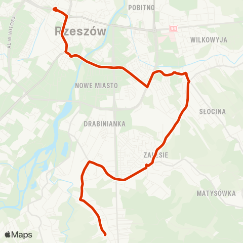 RTM Rzeszów  map