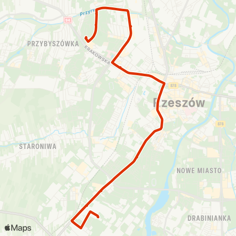 RTM Rzeszów  map