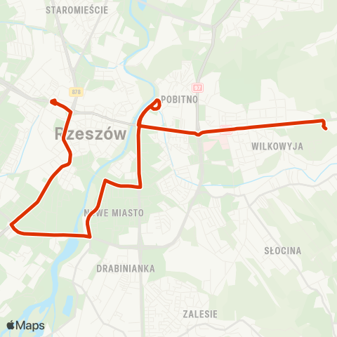 RTM Rzeszów  map