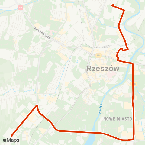 RTM Rzeszów  map