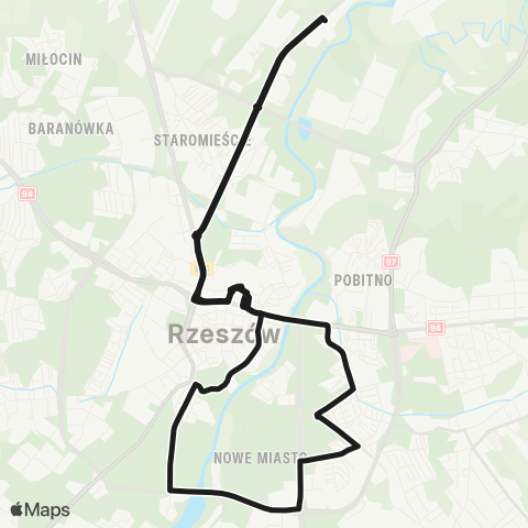 RTM Rzeszów  map