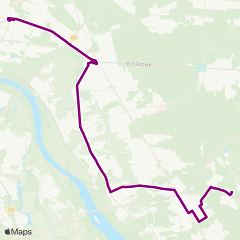 ZTM Warszawa Aleksandrów – Wiatraczna map