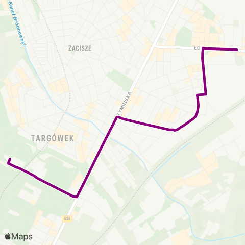 ZTM Warszawa Metro Trocka – Lewinów map