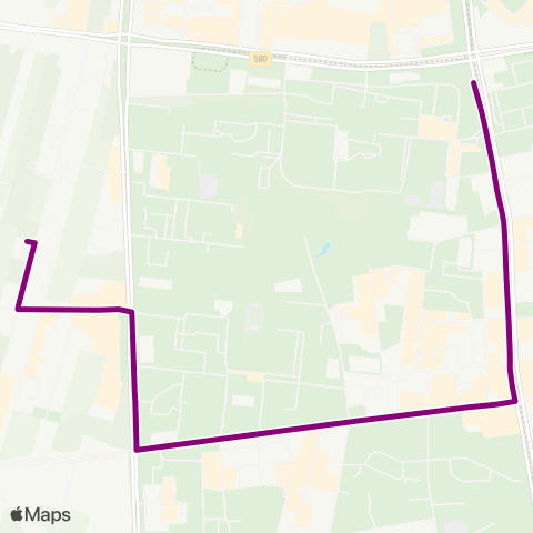 ZTM Warszawa Metro Bemowo – Coopera - Przychodnia map