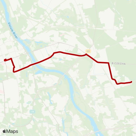 ZTM Warszawa Dw. Centralny – Międzylesie map
