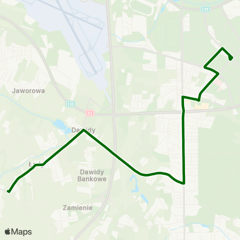 ZTM Warszawa Podolszyn – Ursynów Płd. map