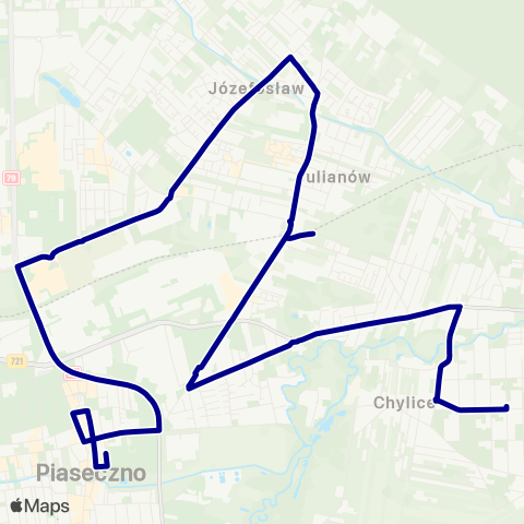 ZTM Warszawa Konstancin-Jeziorna Pańska – Piaseczno Zgoda map