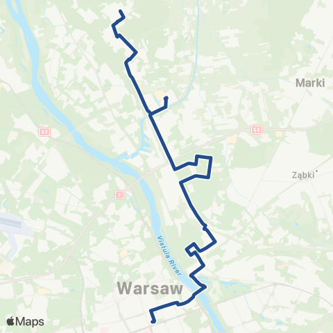ZTM Warszawa Choszczówka – Dw. Centralny map