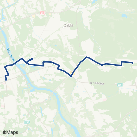 ZTM Warszawa Wola Grzybowska – Dw. Centralny map