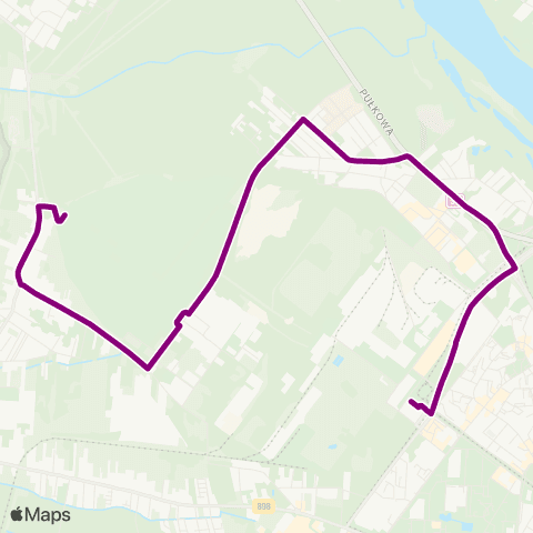 ZTM Warszawa Cm. Północny - Brama Zach. – Metro Młociny map