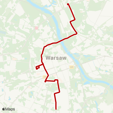 ZTM Warszawa Cm. Wolski – Annopol map