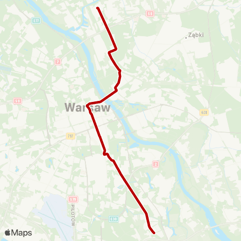 ZTM Warszawa  map