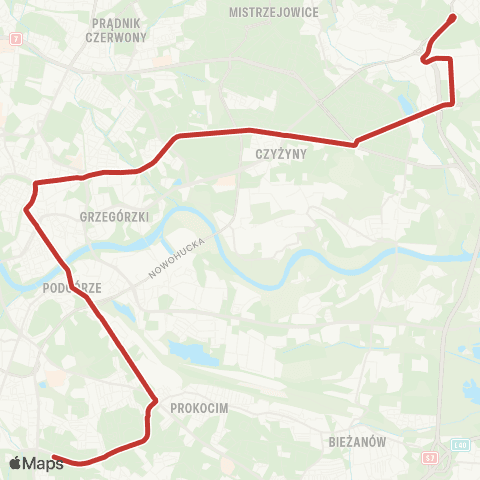 ZTP Kraków  map