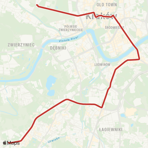 ZTP Kraków  map