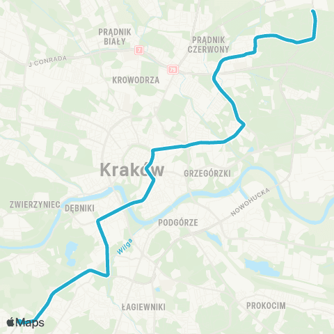 ZTP Kraków  map