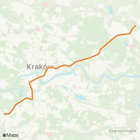 ZTP Kraków  map