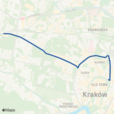 ZTP Kraków  map