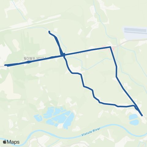 ZTP Kraków Pleszów ↔ Pleszów map