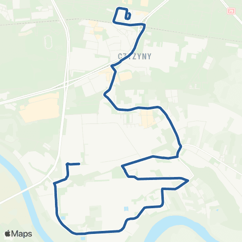 ZTP Kraków Czyżyny Dworzec ↔ Galicyjska map