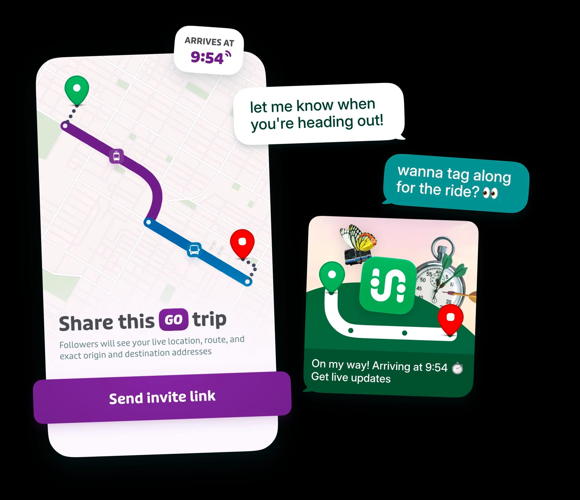 Share your GO trip!
